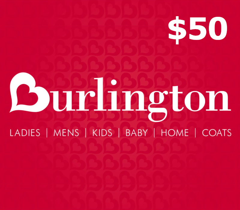 Burlington $50 Подарочная карта US