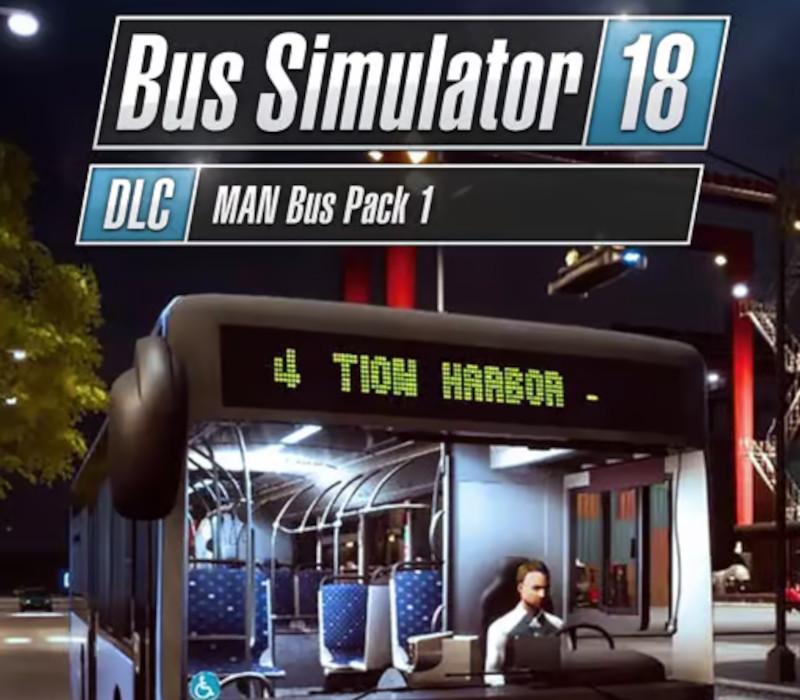 Bus Simulator 18 - MAN Bus Pack 1 DLC EU PC Steam Ключ