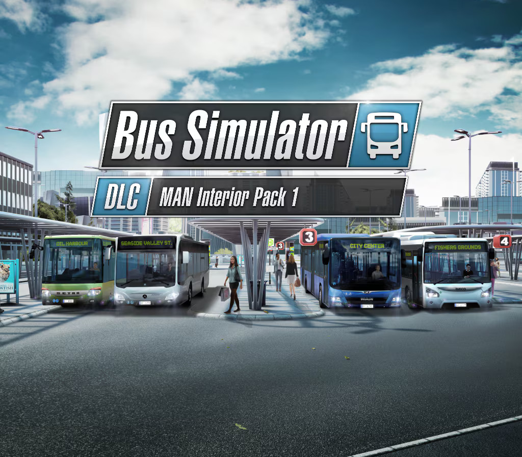 Bus Simulator 18 - MAN Interior Pack 1 DLC PC Steam Ключ