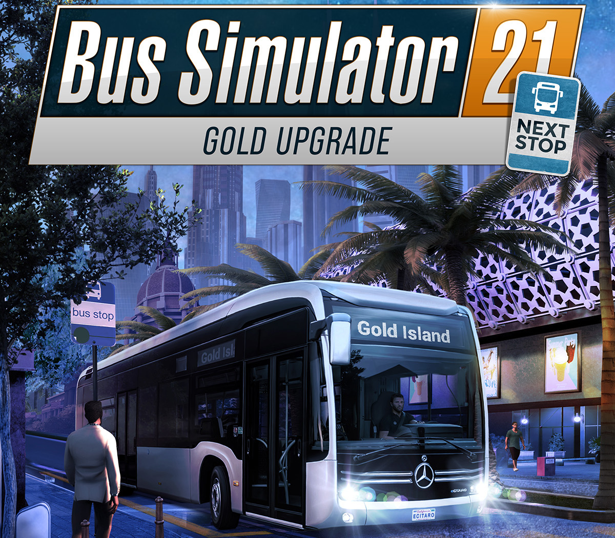 Bus Simulator 21 Next Stop – Gold Апгрейд EU DLC PS5 Ключ