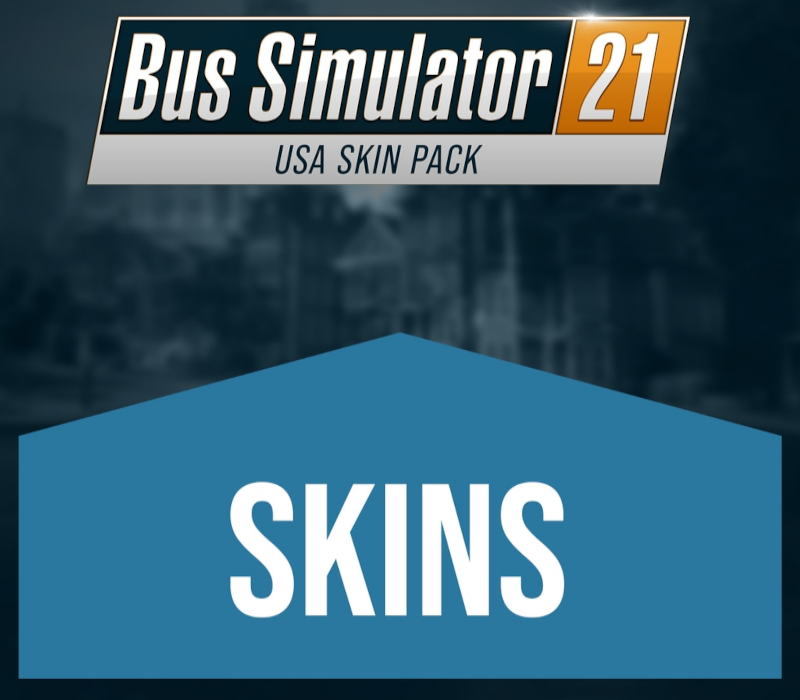 Bus Simulator 21 - USA Skin Pack DLC PC Steam Ключ