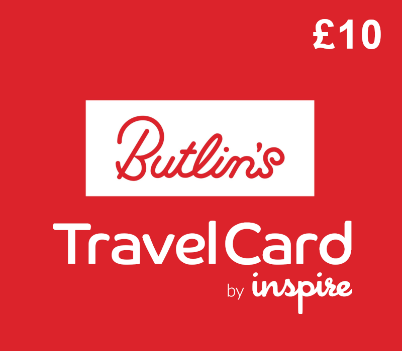 Butlins by Inspire £10 Подарочная карта UK