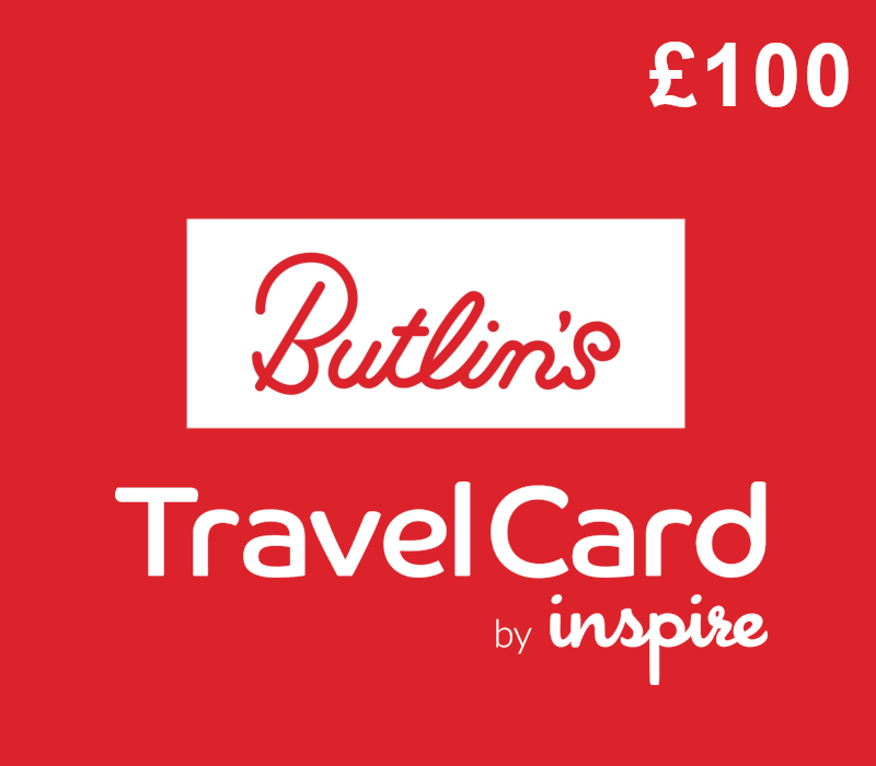 Butlins by Inspire £100 Подарочная карта UK