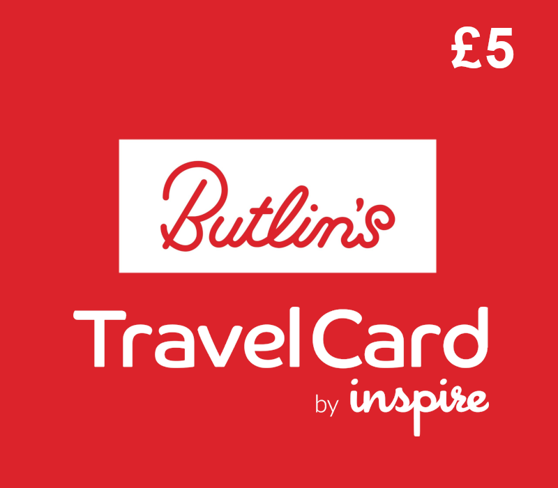 Butlins by Inspire £5 Подарочная карта UK