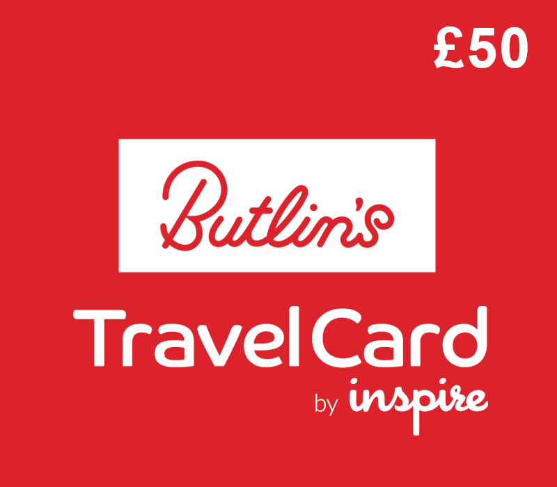Butlins by Inspire £50 Подарочная карта UK