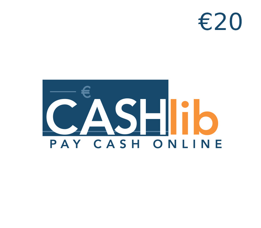 CASHlib €20 Предоплаченная карта EU