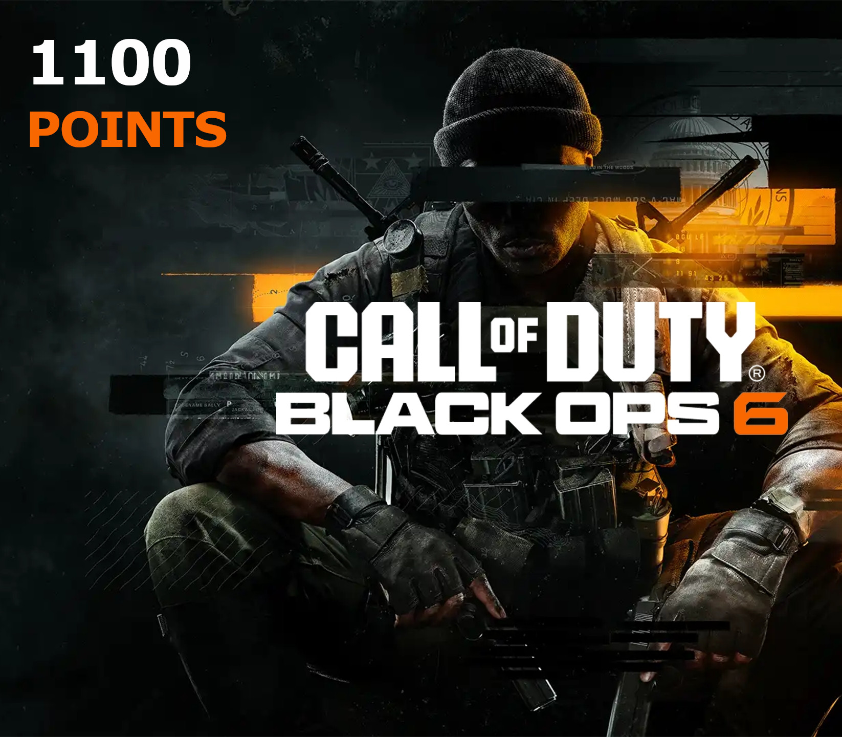 Call of Duty: Black Ops 6 - 1100 COD Points DLC Windows 10 Ключ