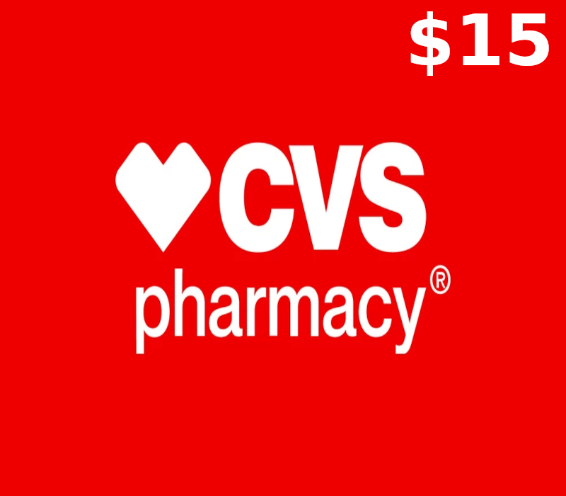CVS Pharmacy $15 Подарочная карта US