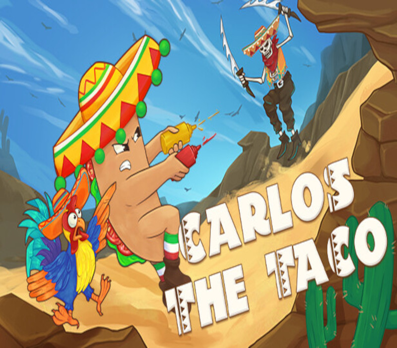 Carlos the Taco EN Language Only Steam Ключ