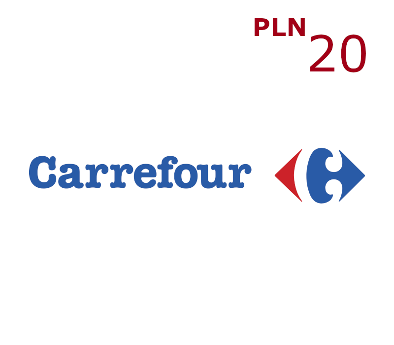 Carrefour PLN 20 Подарочная карта PL