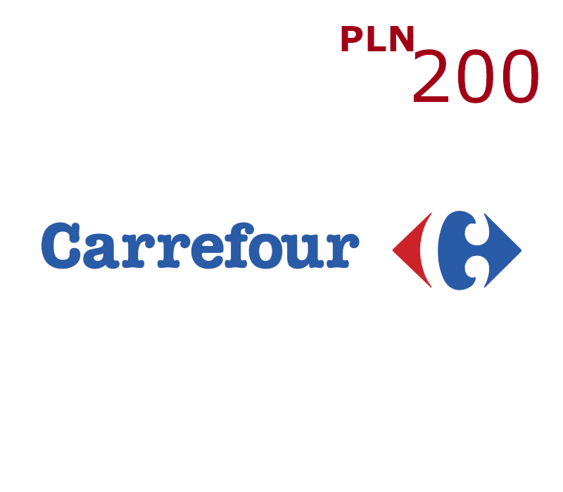 Carrefour PLN 200 Подарочная карта PL