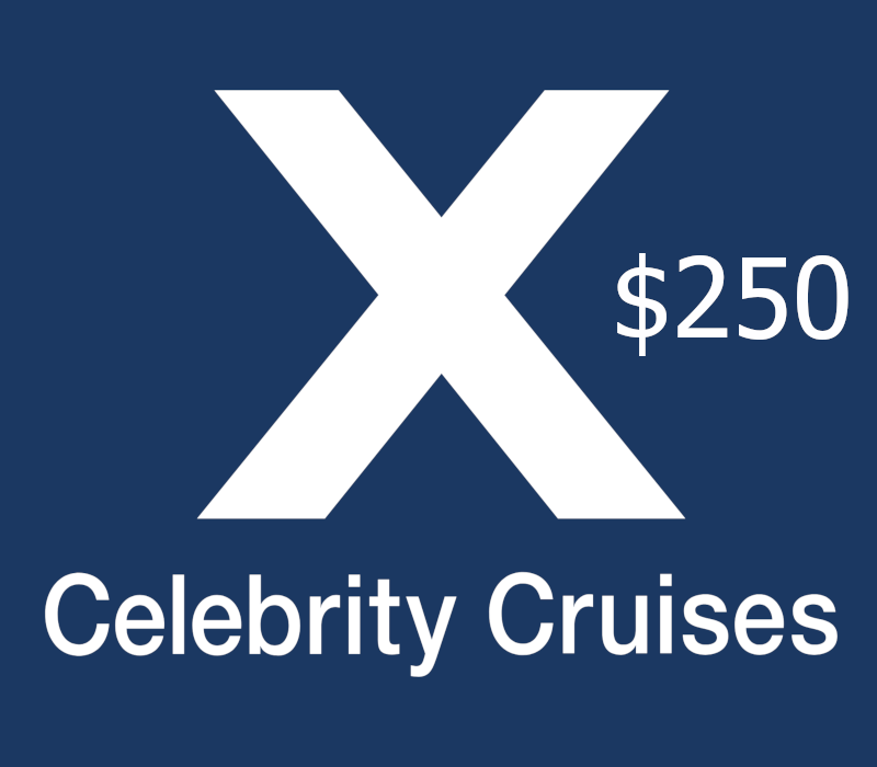Celebrity Cruises USD 250 Подарочная карта US