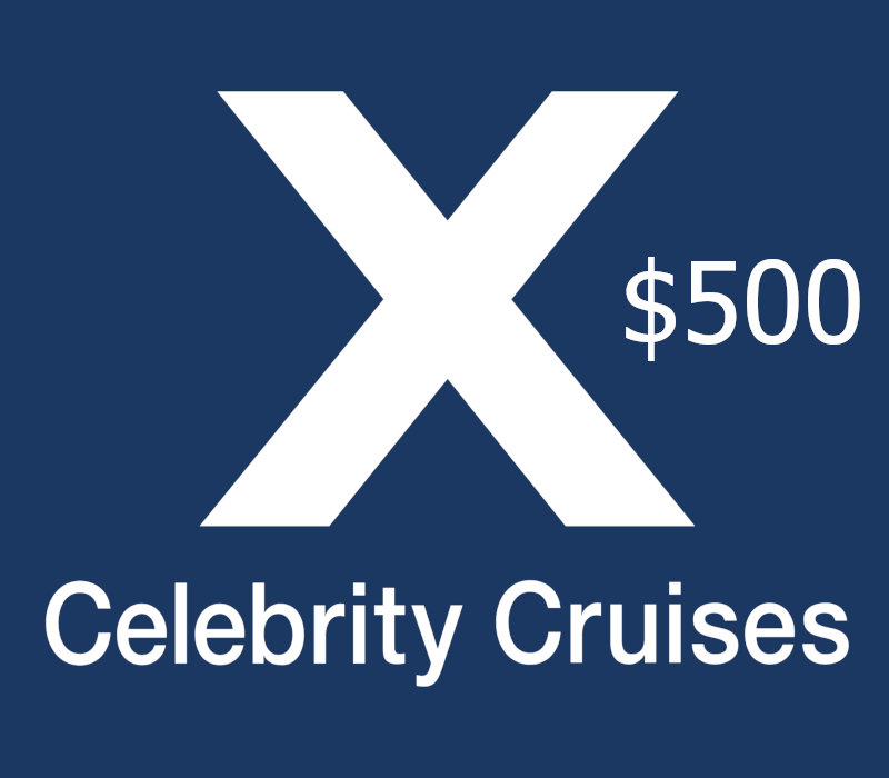 Celebrity Cruises USD 500 Подарочная карта US