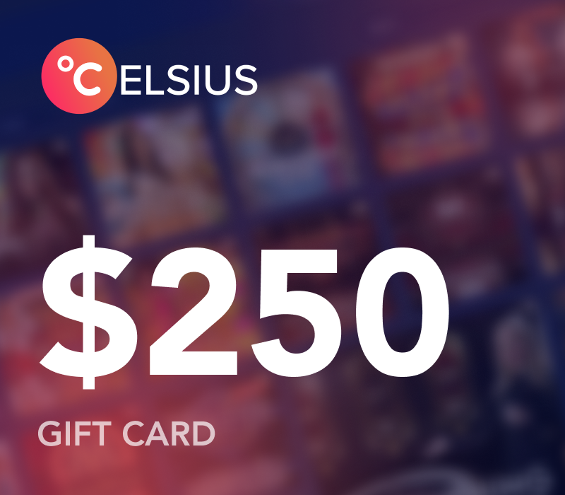 Celsius Casino $250 Подарочная карта