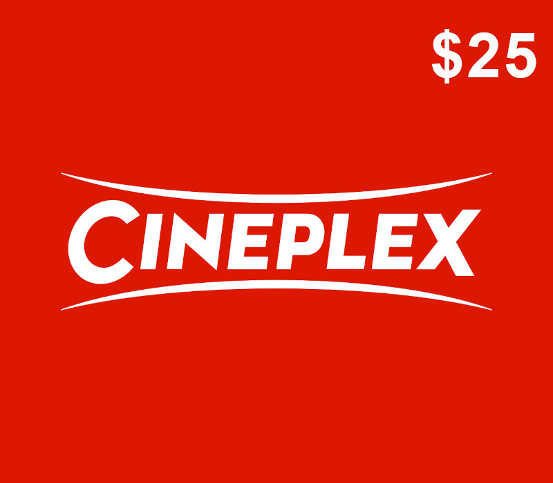 Cineplex $25 Подарочная карта CA