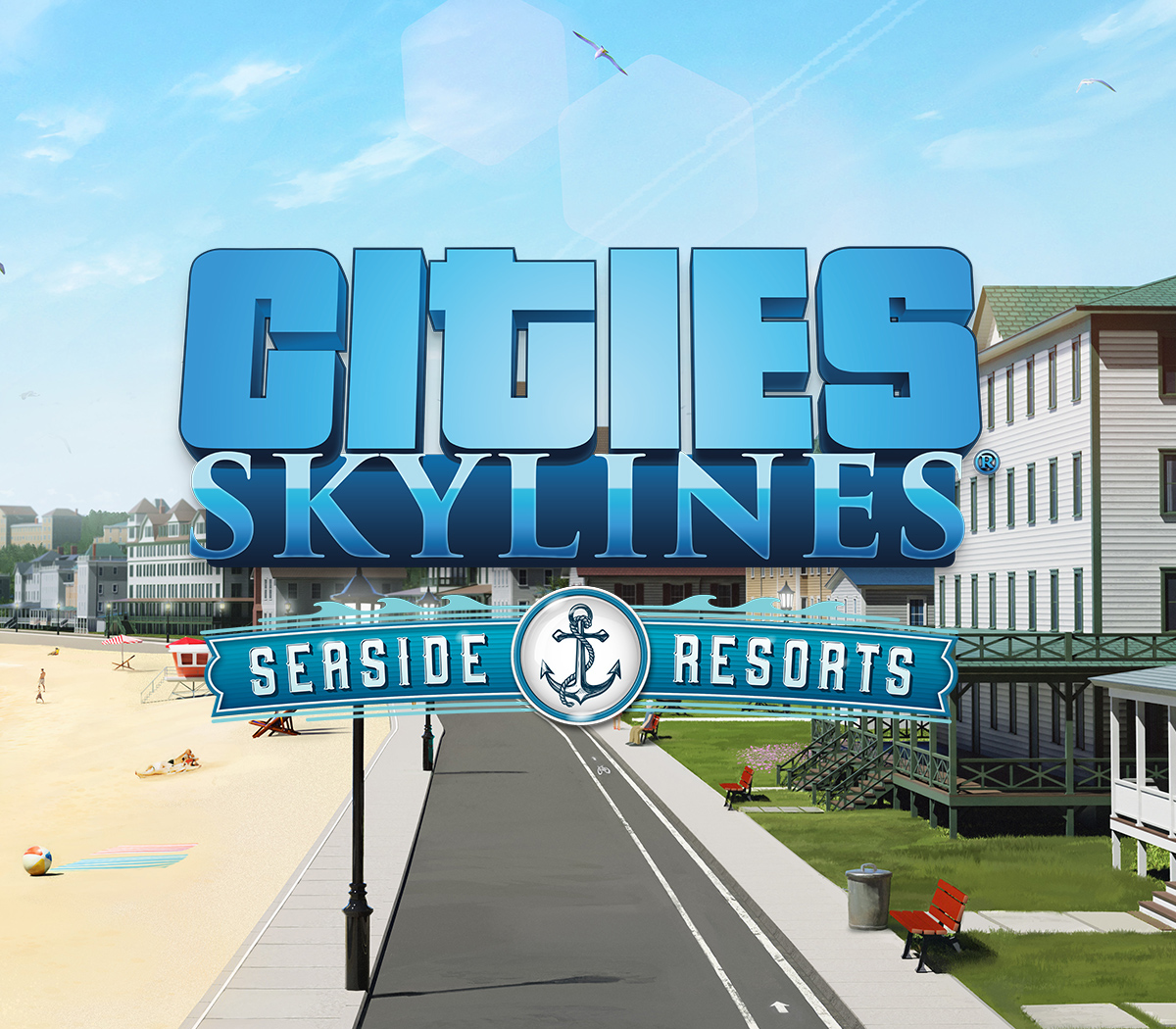 Cities: Skylines - Content Creator Pack: Seaside Resorts DLC EN Language Only Steam Ключ