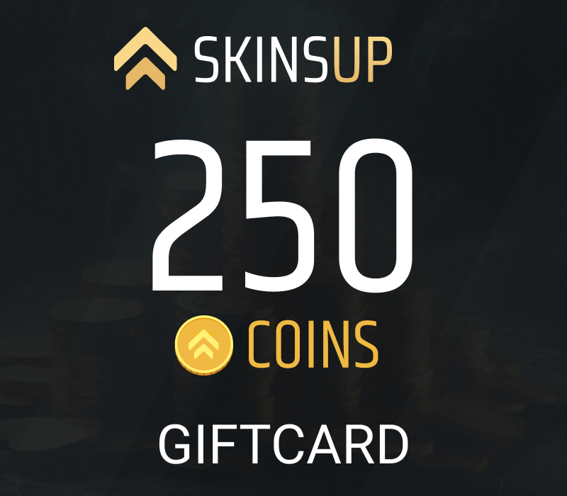 SkinsUP.gg 250 Coin Подарочная карта
