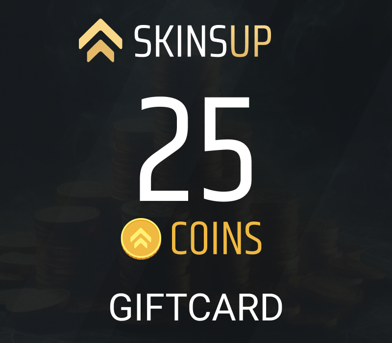 SkinsUP.gg 25 Coin Подарочная карта