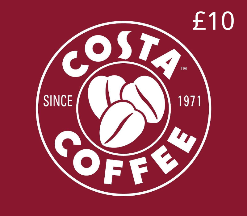 Costa Coffee £10 Подарочная карта UK