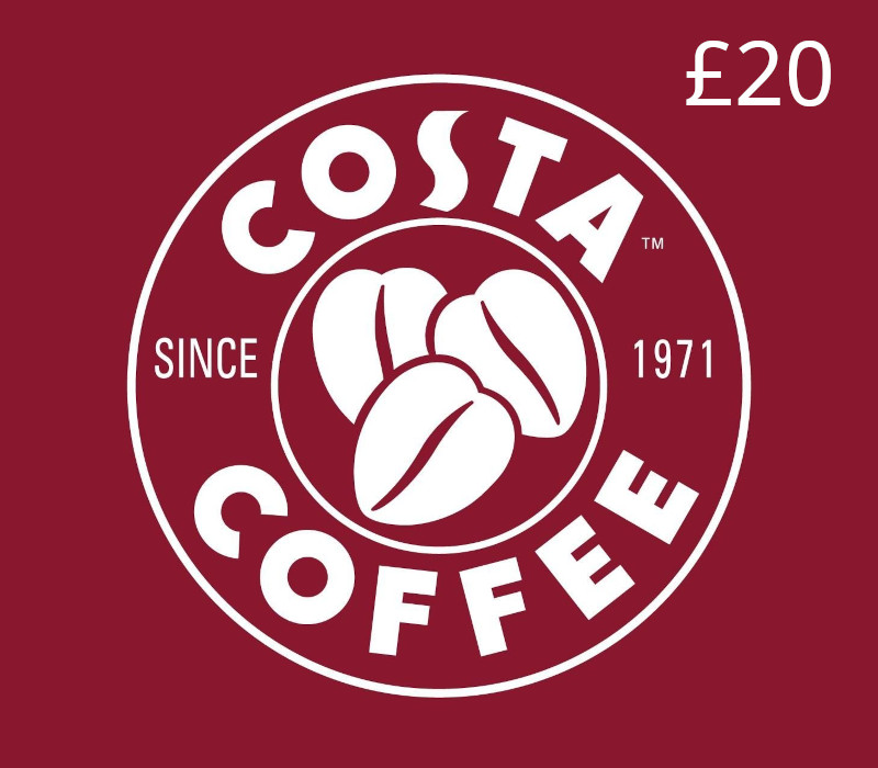 Costa Coffee £20 Подарочная карта UK