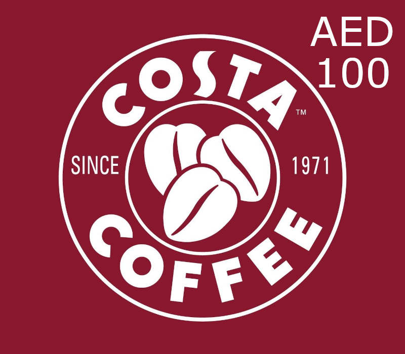 Costa Coffee 100 AED Подарочная карта AE
