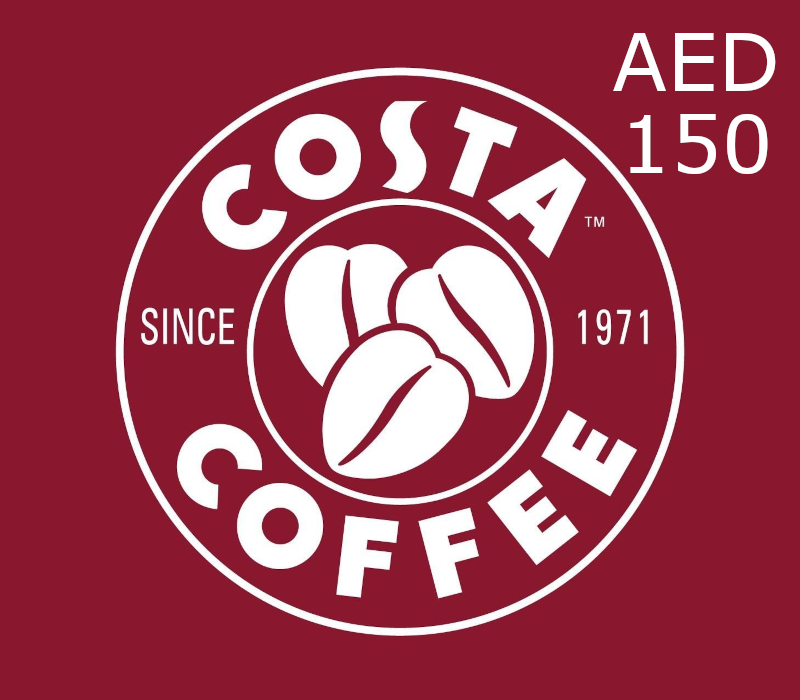 Costa Coffee 150 AED Подарочная карта AE