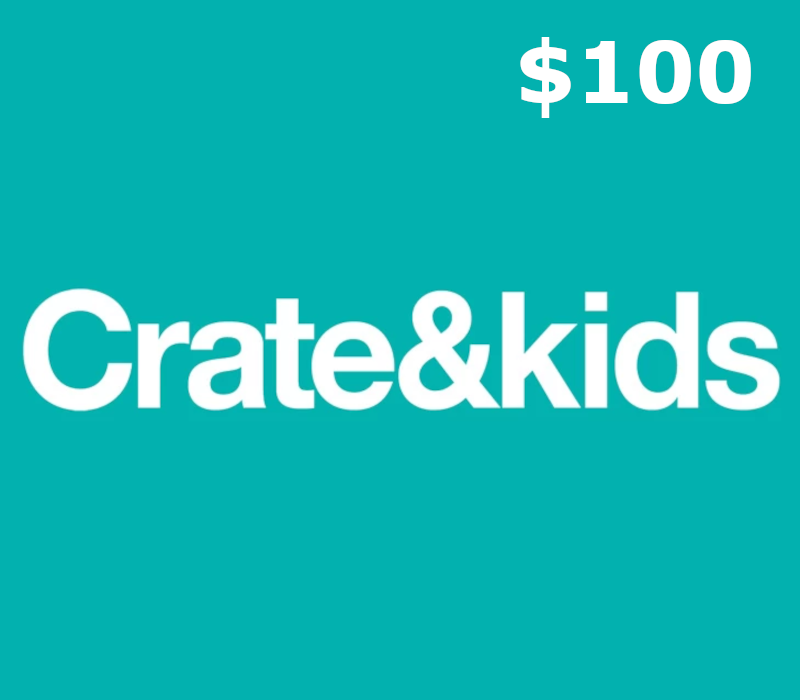 Crate & Kids $100 Подарочная карта US