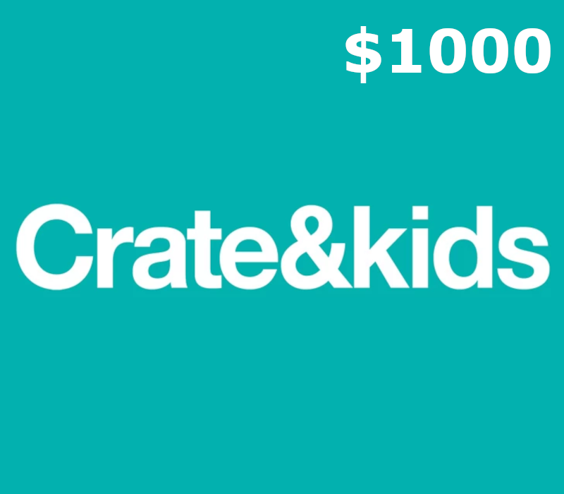 Crate & Kids $1000 Подарочная карта US