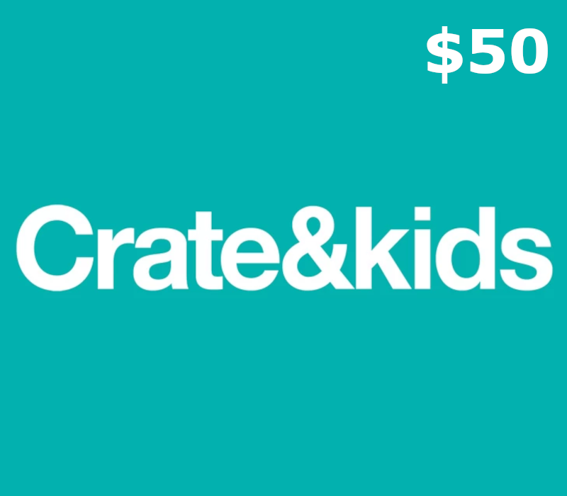 Crate & Kids $50 Подарочная карта US