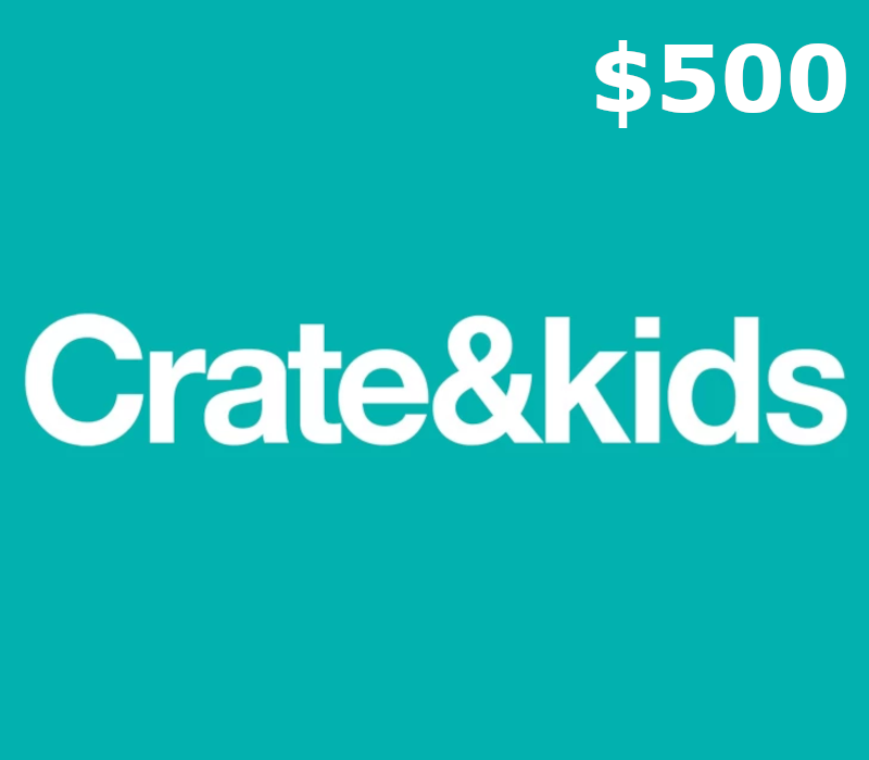Crate & Kids $500 Подарочная карта US