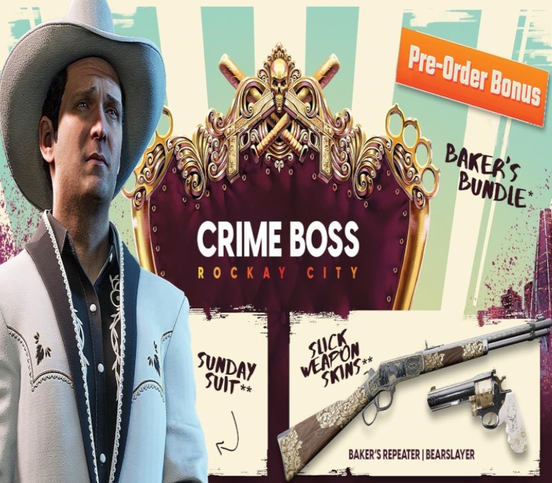 Crime Boss: Rockay City - Pre-Order Bonus DLC EU PS5 Ключ