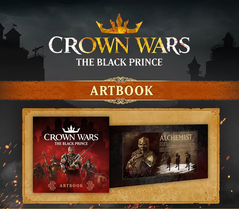 Crown Wars: The Black Prince - Artbook DLC PC Steam Ключ