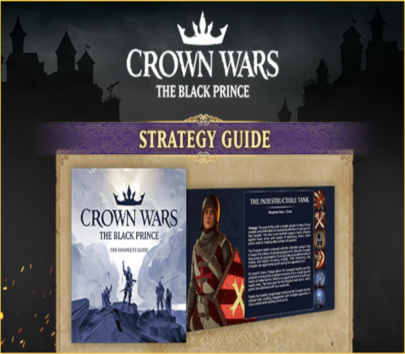 Crown Wars: The Black Prince - Strategy Guide DLC PC Steam Ключ