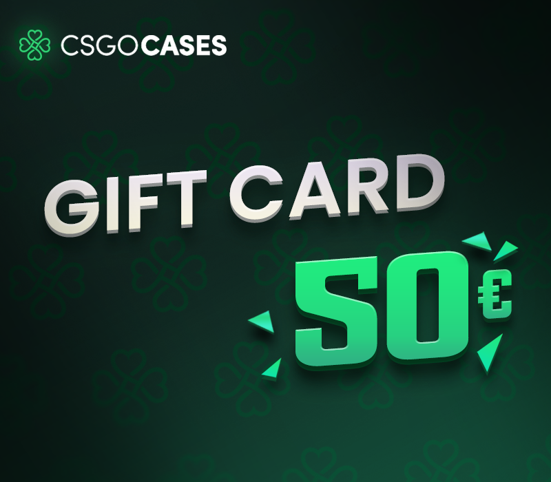 CsgoCases - 50€ Подарочная карта