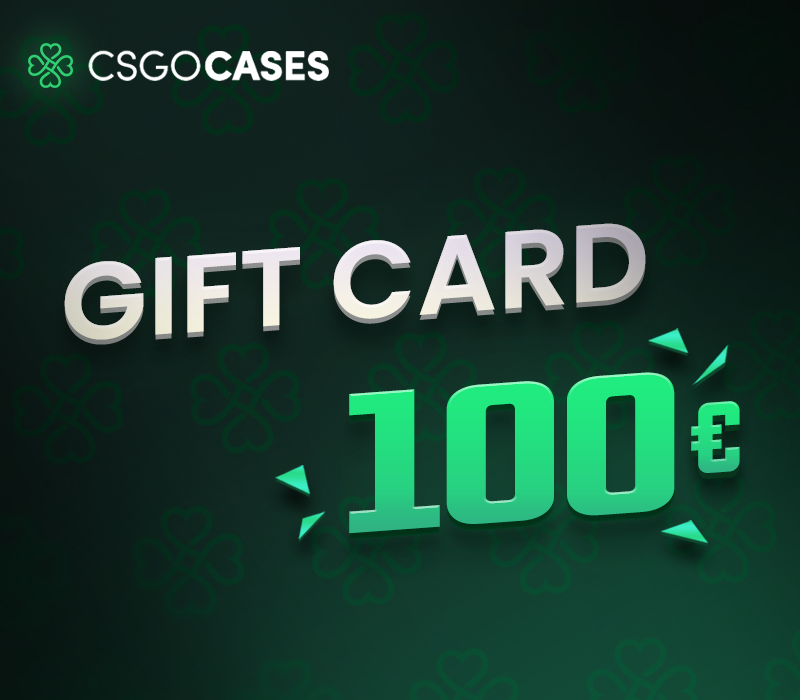 CsgoCases - 100€ Подарочная карта