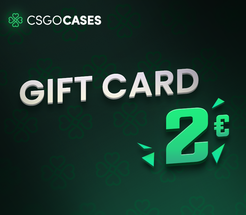 CsgoCases - 2€ Подарочная карта
