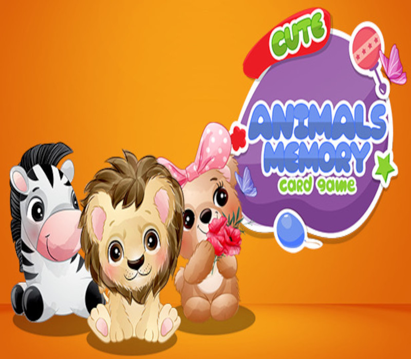 Cute animals memory Карта game Steam Ключ