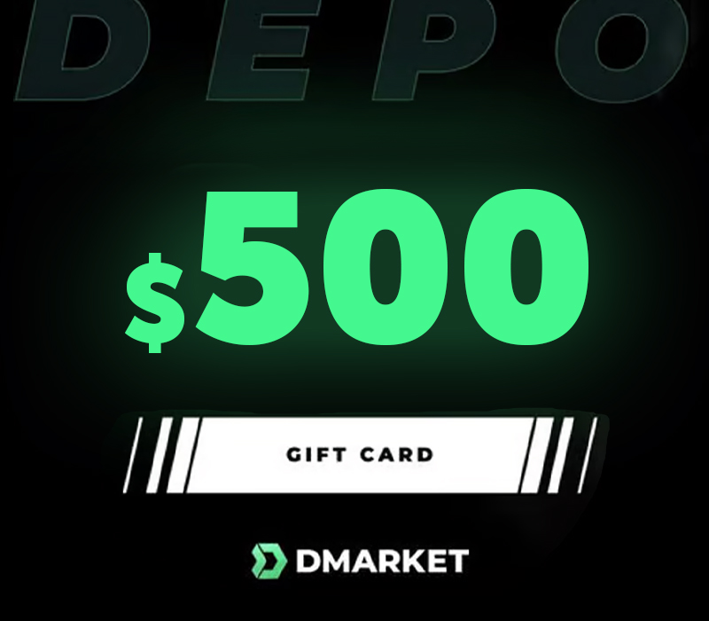 DMarket Подарочная карта 500 USD
