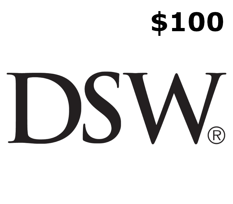 DSW $100 Подарочная карта US