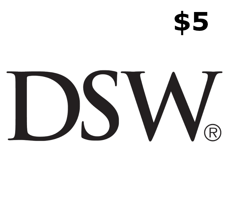 DSW $5 Подарочная карта US