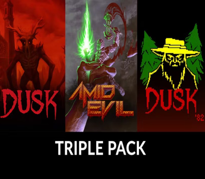 DUSK & AMID EVIL & DUSK '82 Ultimate-издание Triple Pack Набор PC Steam Ключ