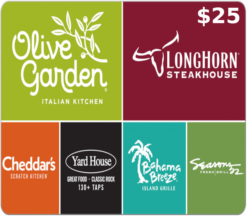 Darden $25 Подарочная карта US