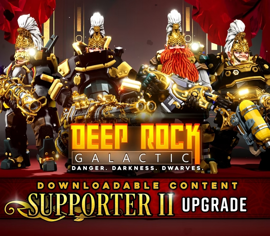 Deep Rock Galactic - Supporter II Апгрейд DLC Steam Ключ
