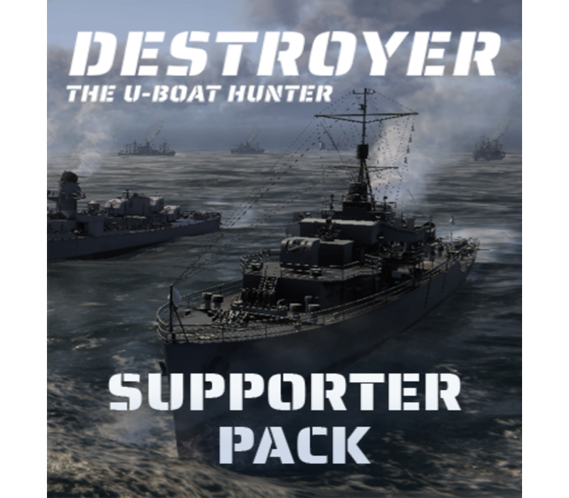 Destroyer: The U-Boat Hunter - Supporter Pack DLC Steam Ключ
