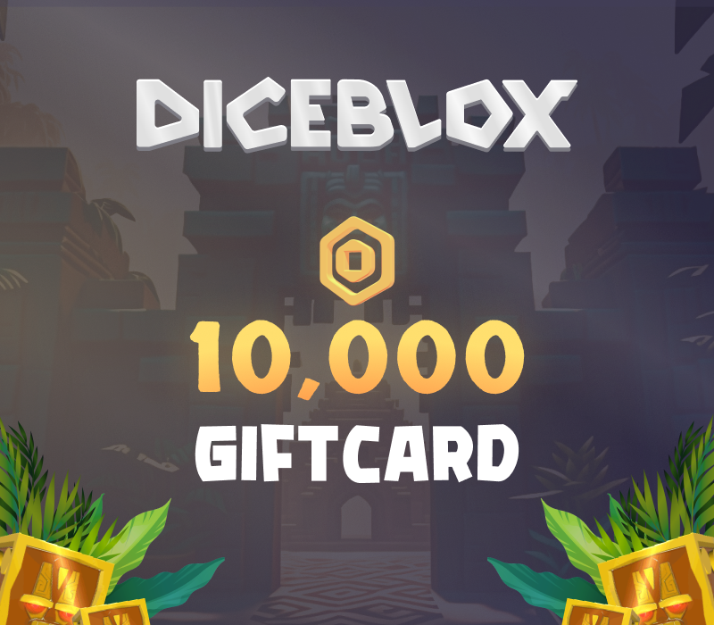 Diceblox 10.000 Balance Подарочная карта