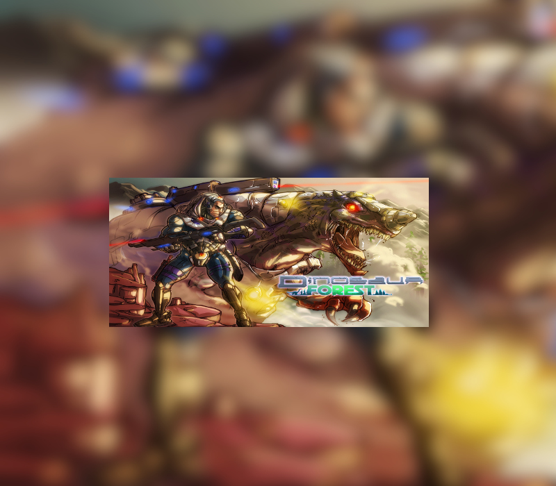 Dinosaur Forest Steam Подарок