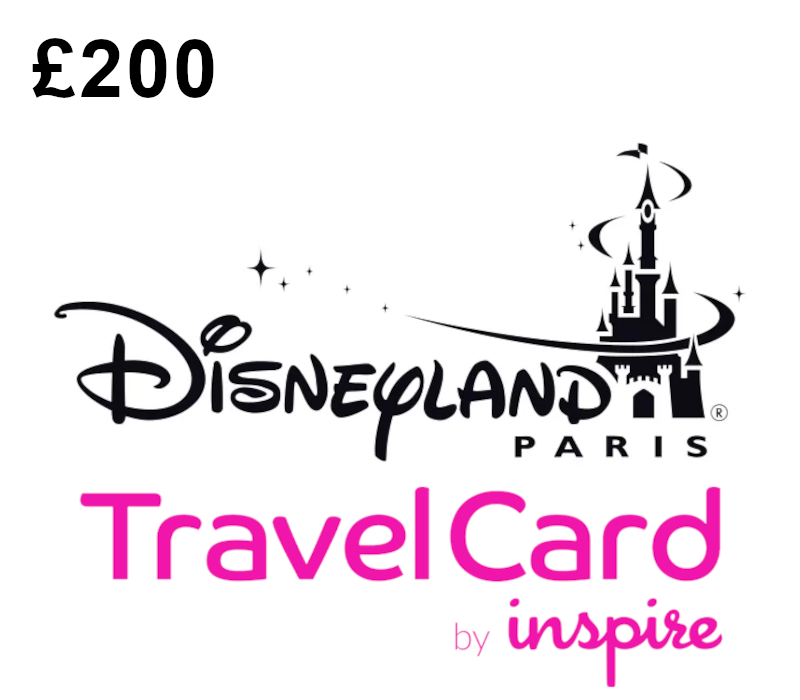 Disneyland Paris by Inspire GBP 200 Подарочная карта UK