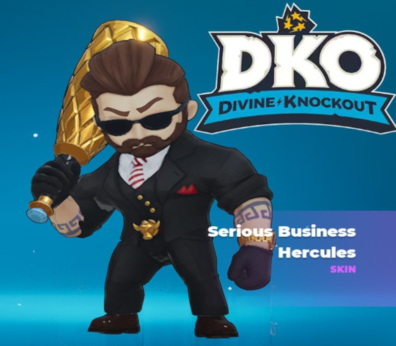 Divine Knockout - Serious Business Hercules Skin DLC Steam Ключ