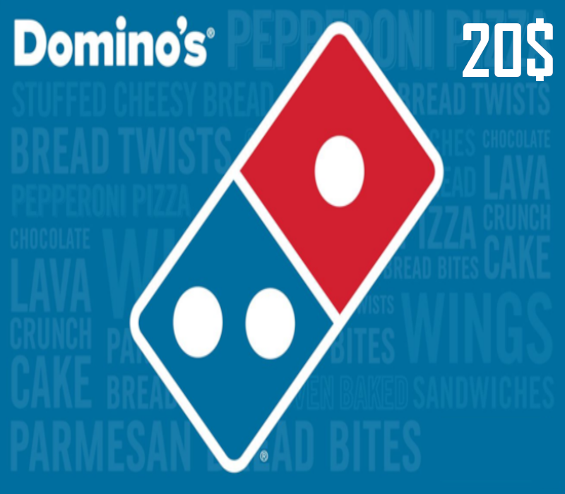 Domino's Pizza $20 Подарочная карта US