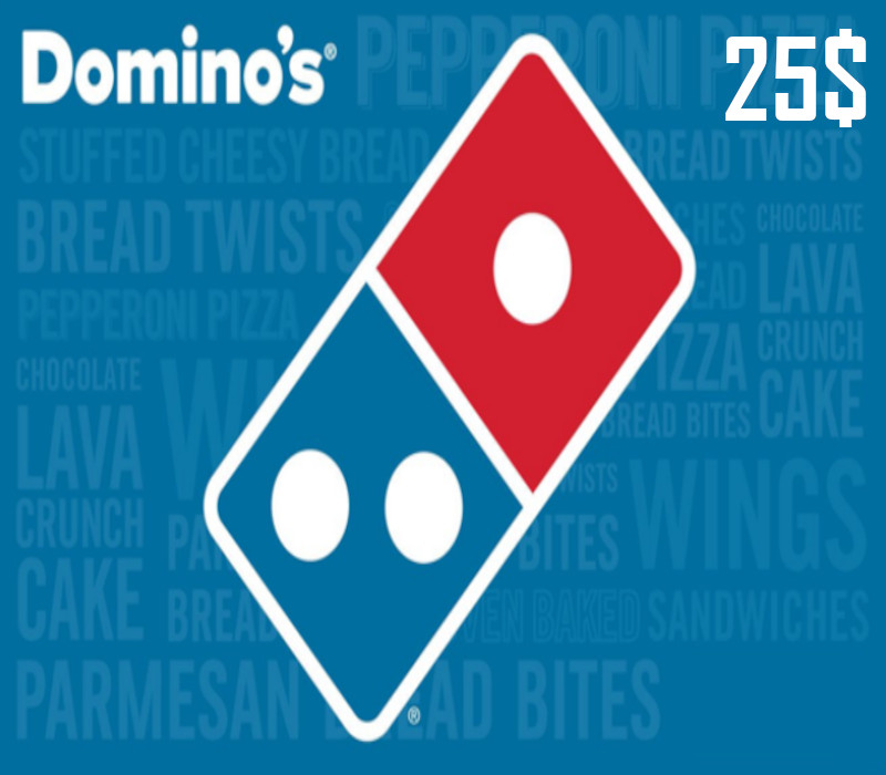 Domino's Pizza $25 Подарочная карта US